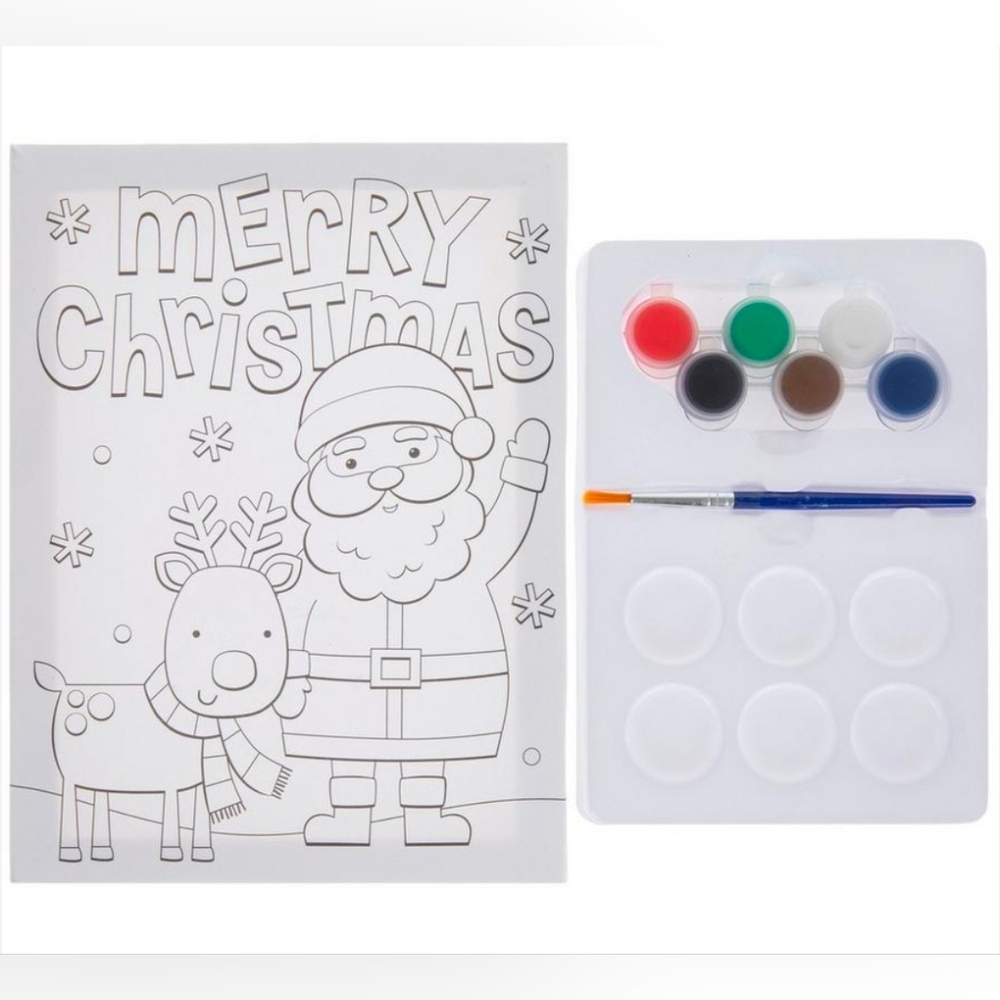 🔥Christmas Paint Kit with Santa and Reindeer🔥